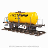 RESIN COLLECTIBLE: Tintin & Snowy on the Wagon Loch Lomond 77cm